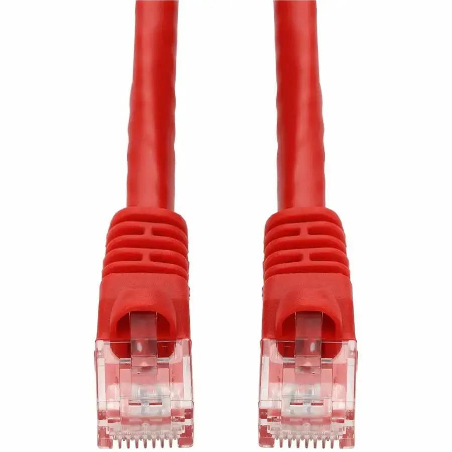 AddOn 300ft Red CAT 6 PVC Ethernet Cable with Snagless Bubble Boot RJ-45 M/M by AddOn