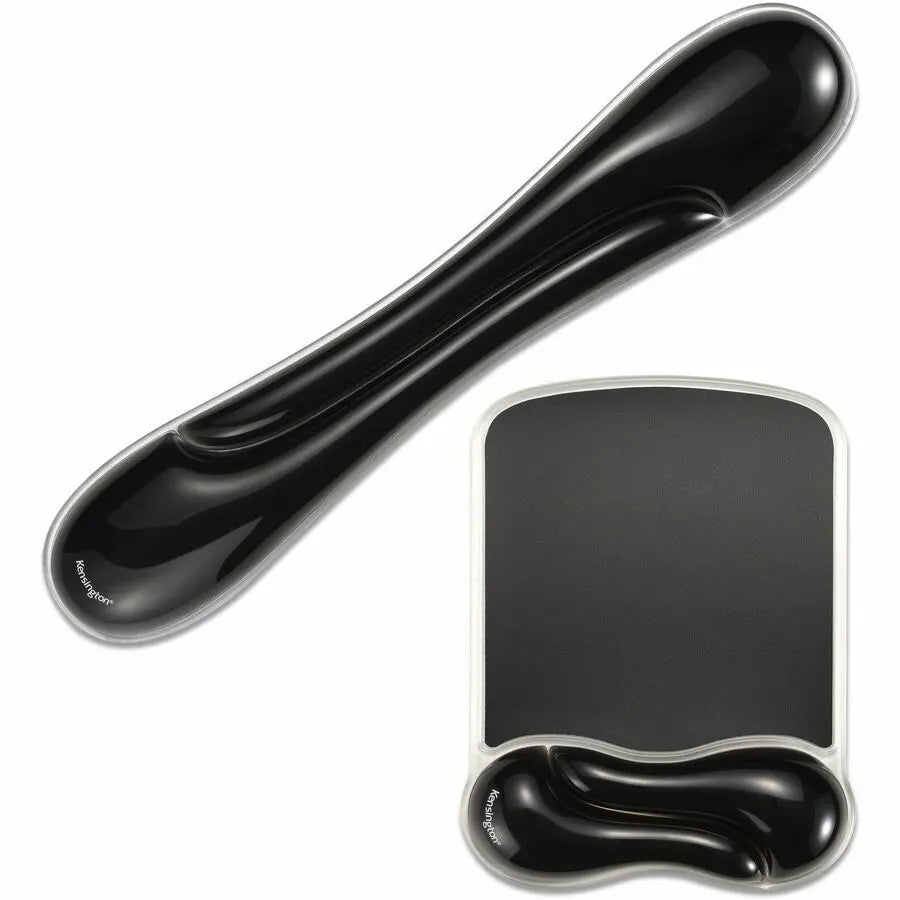 Kensington Duo Gel Mouse & Keyboard Wrist Rest Bundle - Black