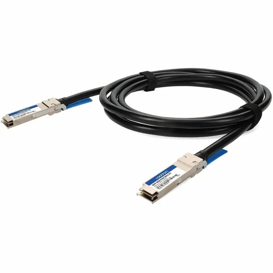 AddOn MSA TAA 40GBase-CU QSFP+ to QSFP+ Infiniband FDR10 Passive Copper Cable (3 Meters)