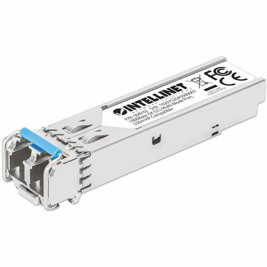 Intellinet Gigabit Fiber SFP Optical Transceiver Module (Part No. 508742) for HP / HPE Networks