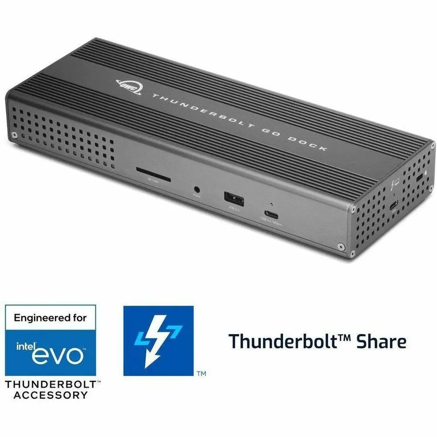OWC Thunderbolt Go Dock with Built-In Power Supply and 11 Ports