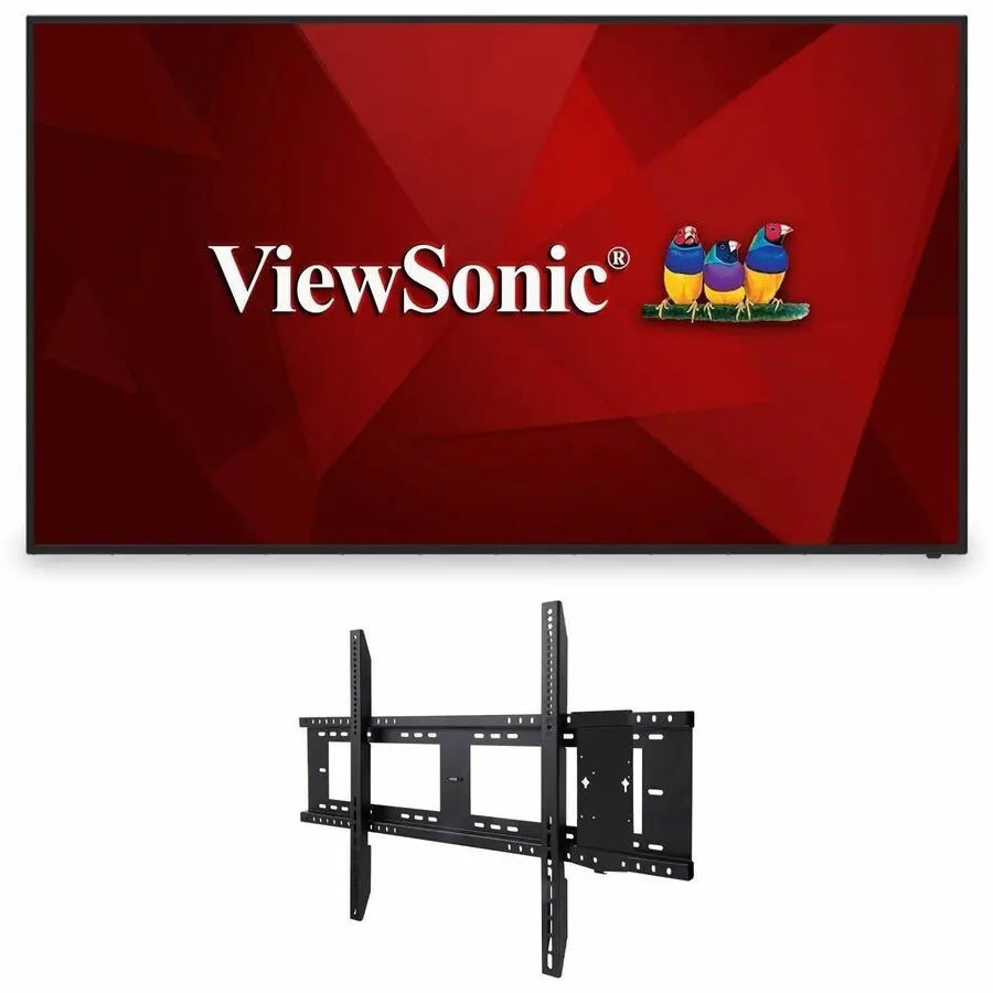 ViewSonic CDE7512-E1 75-Inch 4K Ultra HD Digital Signage Display with Wireless Screen Sharing and Wall Mount