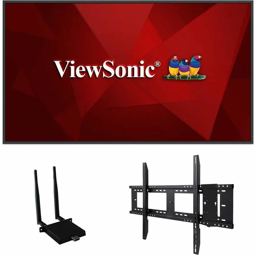ViewSonic CDE4330-E1 43-Inch 4K Ultra HD Digital Signage Display with Built-in Software and Wall Mount