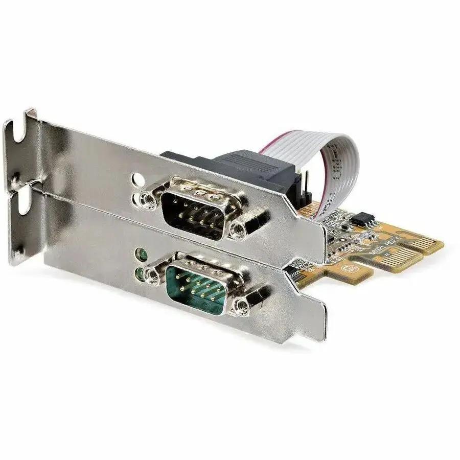 StarTech.com 2-Port PCIe Serial Card (Part #21050-PC-SERIAL-LP) for Legacy RS-232 Devices by STARTECH.COM