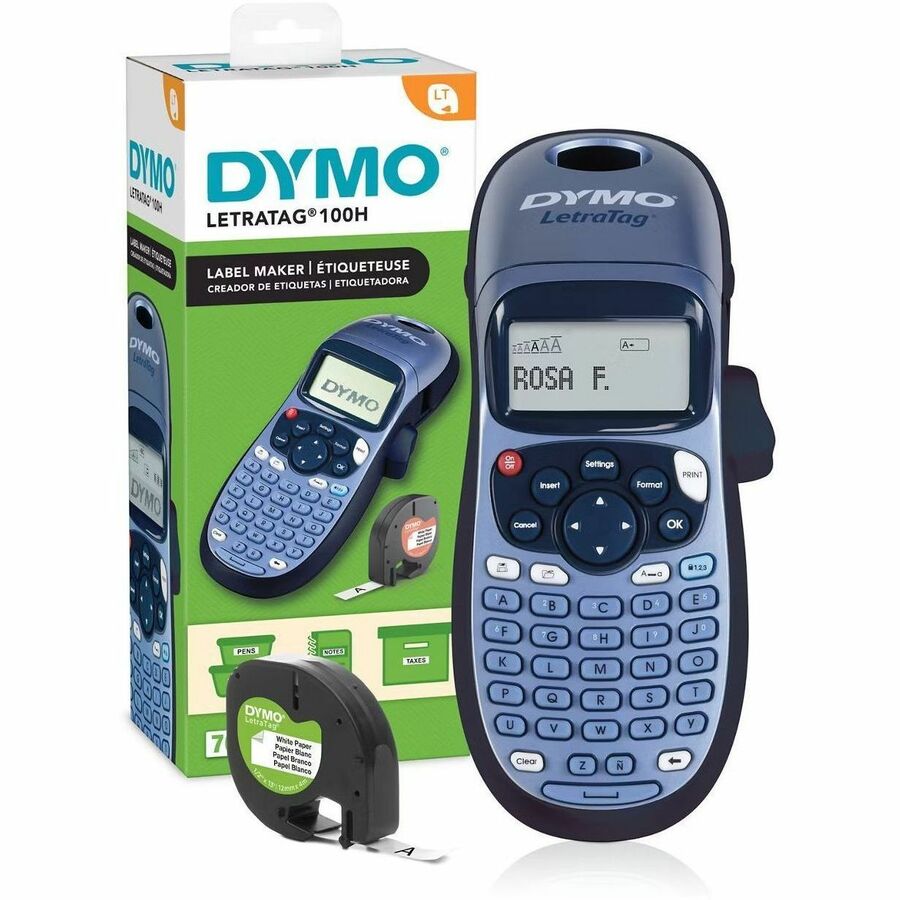 Dymo LetraTag 100H Handheld Label Maker for Home Organization and Office Use