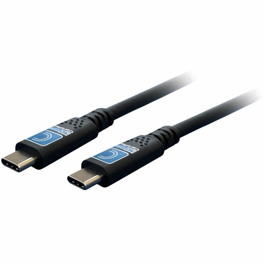 Comprehensive Connectivity Company Pro AV/IT Integrator Series USB-C Data Transfer Cable Part USB10G-CC-10PROBLKA