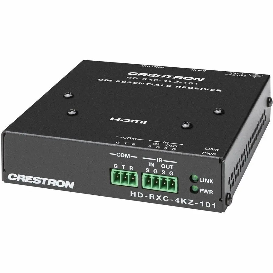 Crestron HD-RXC-4KZ-101 DM Essentials 4K60 4:4:4 Video Extender Receiver for HDMI, RS-232, and IR Signals