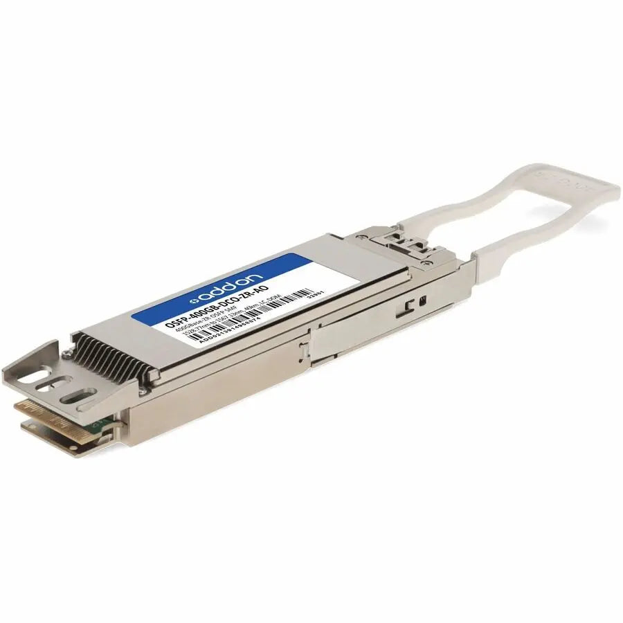 AddOn MSA TAA Compliant OSFP Module - 400GBase-ZR, 40km Single-Mode Fiber Transceiver with Digital Optical Monitoring