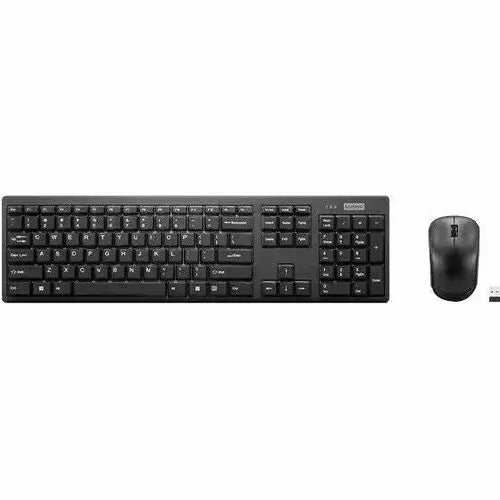 Lenovo 100 USB-A Wireless Combo Keyboard and Mouse - Compact & Reliable Office Solution