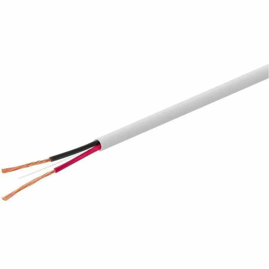 Monoprice 44338 Speaker Wire, CL3 Rated, 2-Conductor, 18AWG, 250ft, White