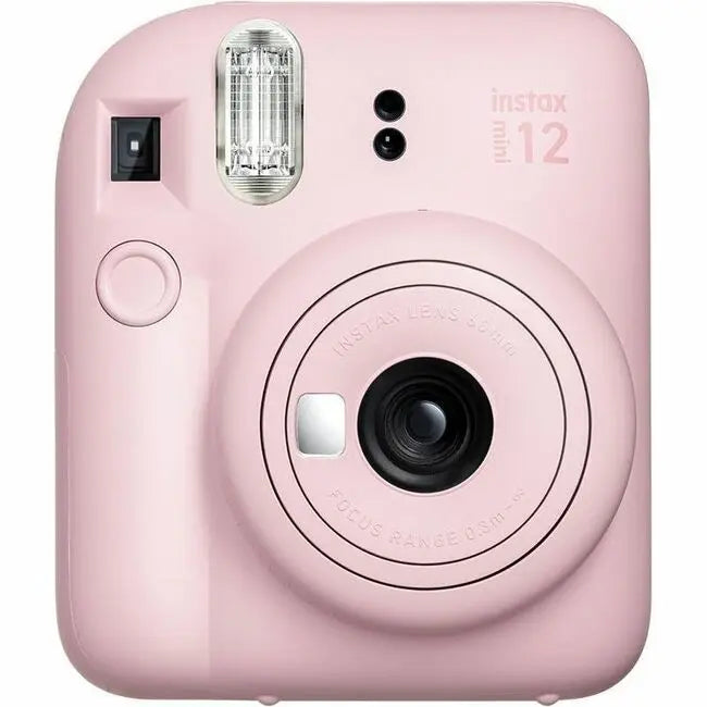 Fuji Instax Mini 12 Blossom Pink Instant Film Camera – Easy Close-Up and Selfie Mode
