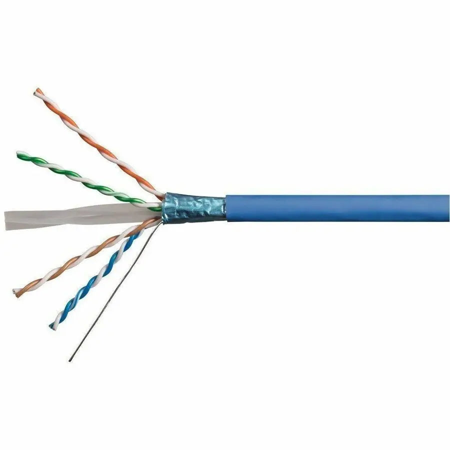 Monoprice Category 6a Network Cable - 23AWG F/UTP Riser-Rated 550MHz Bulk Ethernet Cable