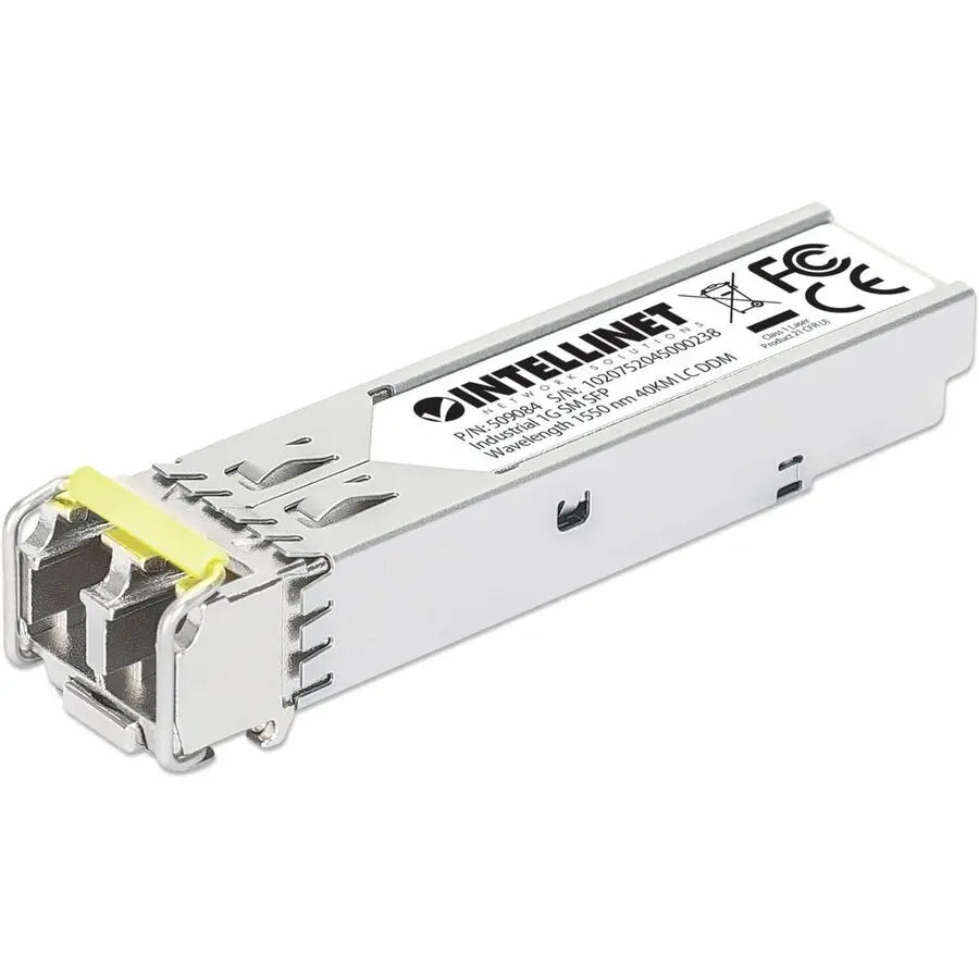 IC INTRACOM Industrial Gigabit Fiber SFP Optical Transceiver Module Part 509084