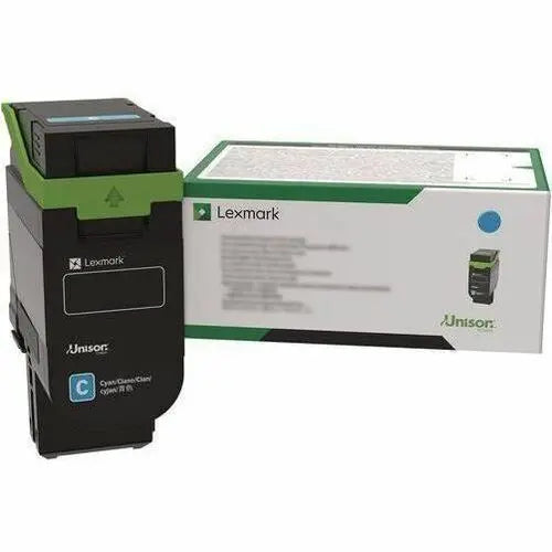 Xerox Corporation Lexmark Original Cyan Laser Toner Cartridge Part #75M10C0 for Lexmark CX635, CS531, CS632, and CX532 Printers