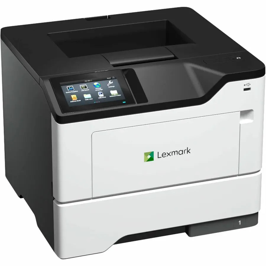 Lexmark MS632dwe Desktop Monochrome Laser Printer - Fast 50 ppm, Duplex Printing, TAA Compliant