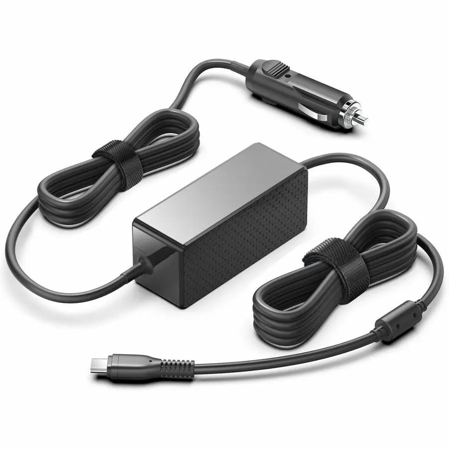 Battery Technology Inc. 100W USB-C Auto Adapter for Lenovo Notebooks and Apple MacBooks