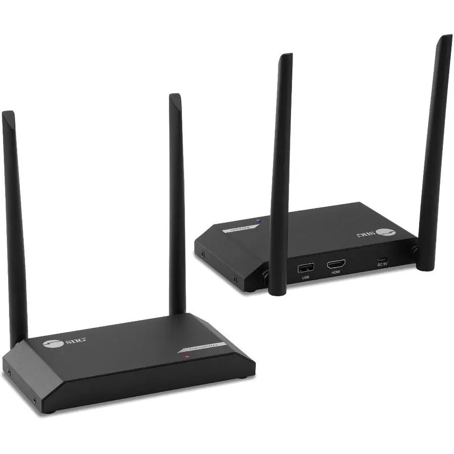 SIIG Full HD Wireless HDMI KVM Extender with Loopout (CE-H26G11-S2)