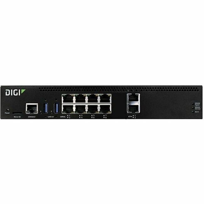 Digi Connect EZ 8 8-Port RS-232 Serial Server with US Power Cord, EZ08-A100-US