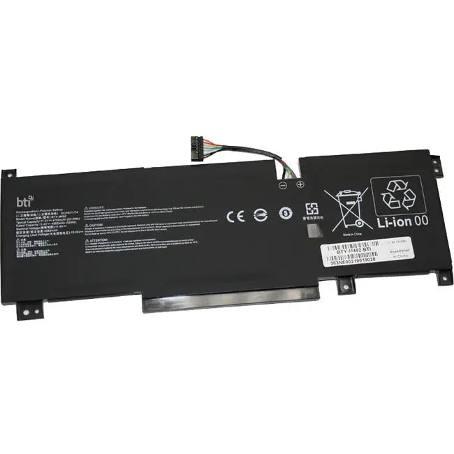 Battery Technology Inc. BTY-M492-BTI Replacement Battery for MSI Sword 15 A11U Notebook