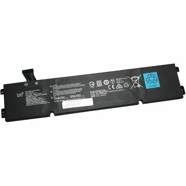BTI Battery RC30-0351-BTI for Razer Blade 15 Gaming Notebook - 15.2V, 60.80Wh, 4000mAh Rechargeable Battery
