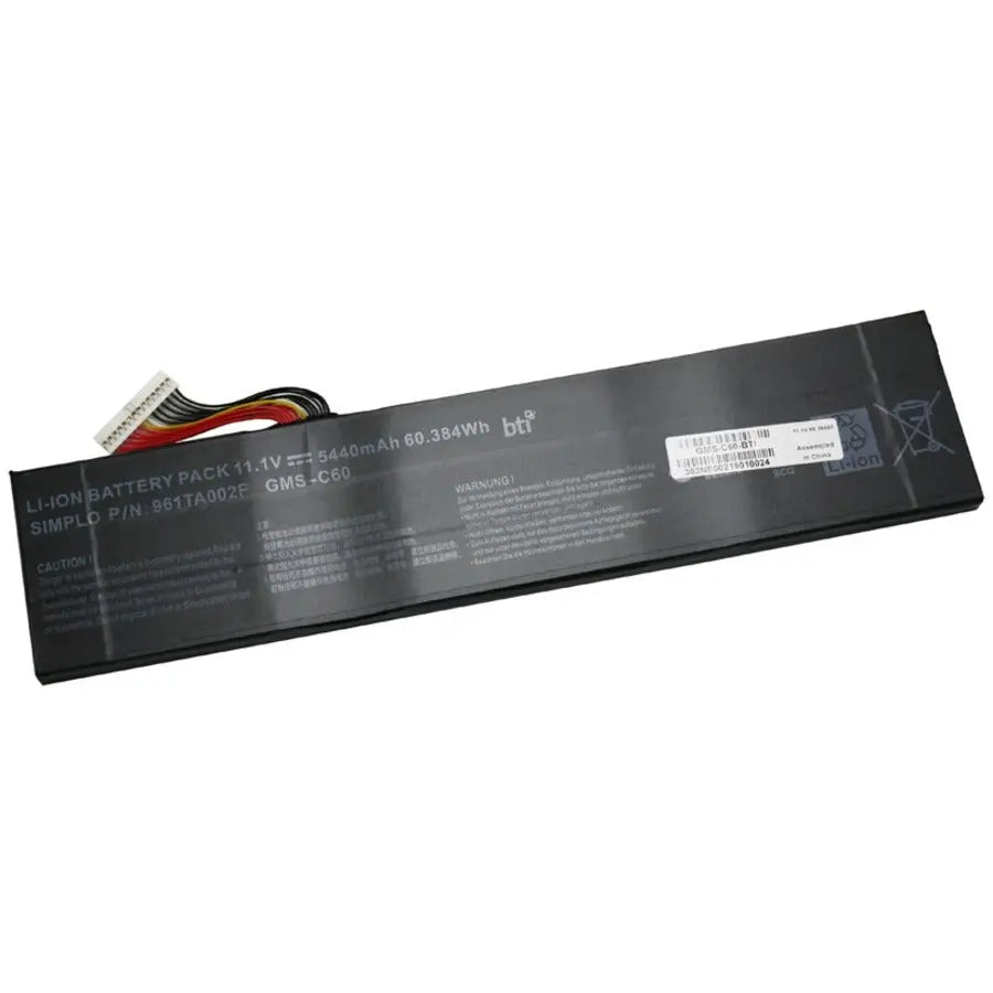 BTI Replacement 60.38Wh GMS-C60-BTI Lithium Ion Notebook Battery for Razer Blade Models