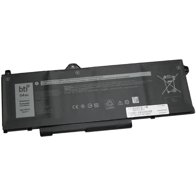 Battery Technology Inc. GRT01-BTI Replacement 15.2V 61Wh Lithium-Ion Battery for Dell Latitude 5421, 5431, 5521, 5531 & Precision 3470, 3561, 3571