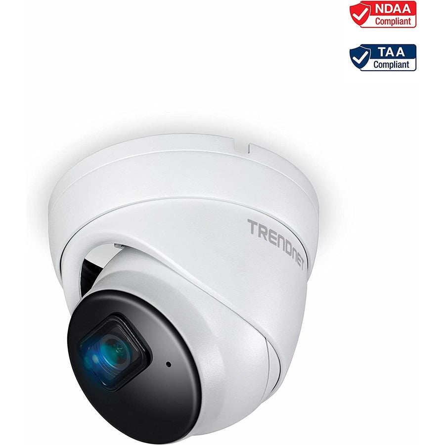 TRENDnet TV-IP1515PI 5MP Indoor/Outdoor PoE IR Fixed Turret Network Camera with Night Vision and Weatherproof Housing