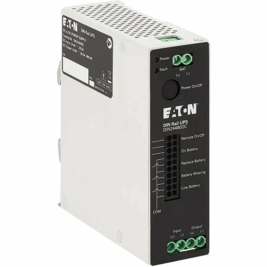 Eaton DIN24480DC 480VA DIN Rail UPS for Industrial Power Protection by Eaton Corporation