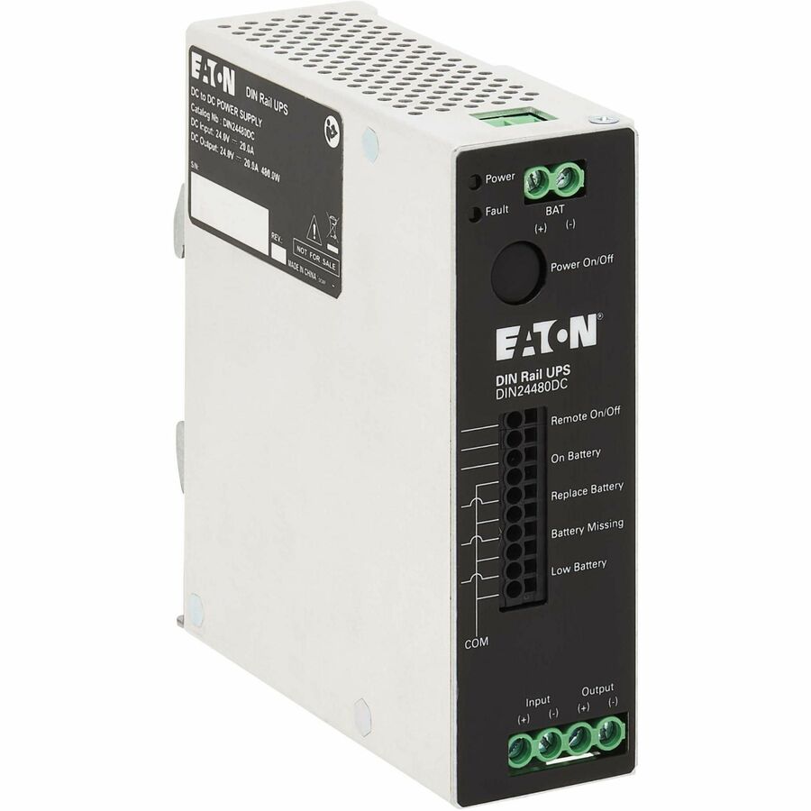 Eaton DIN24480DC 480VA DIN Rail UPS for Industrial Power Protection