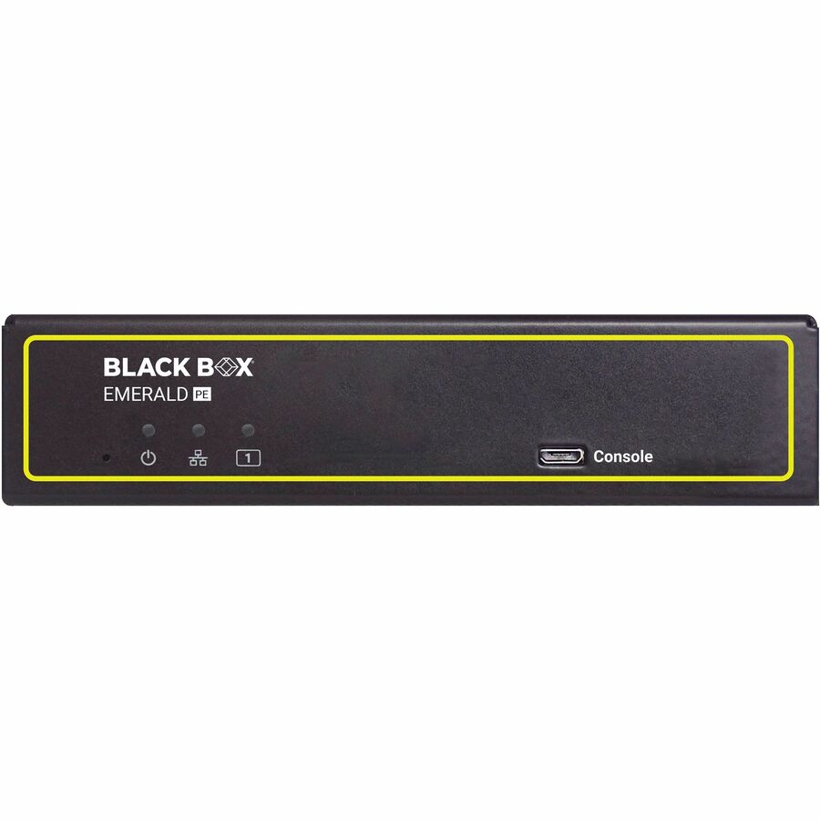 Black Box Corporation Emerald® PE KVM-over-IP DisplayPort Transmitter - Dual Network Ports, USB 2.0 & Audio