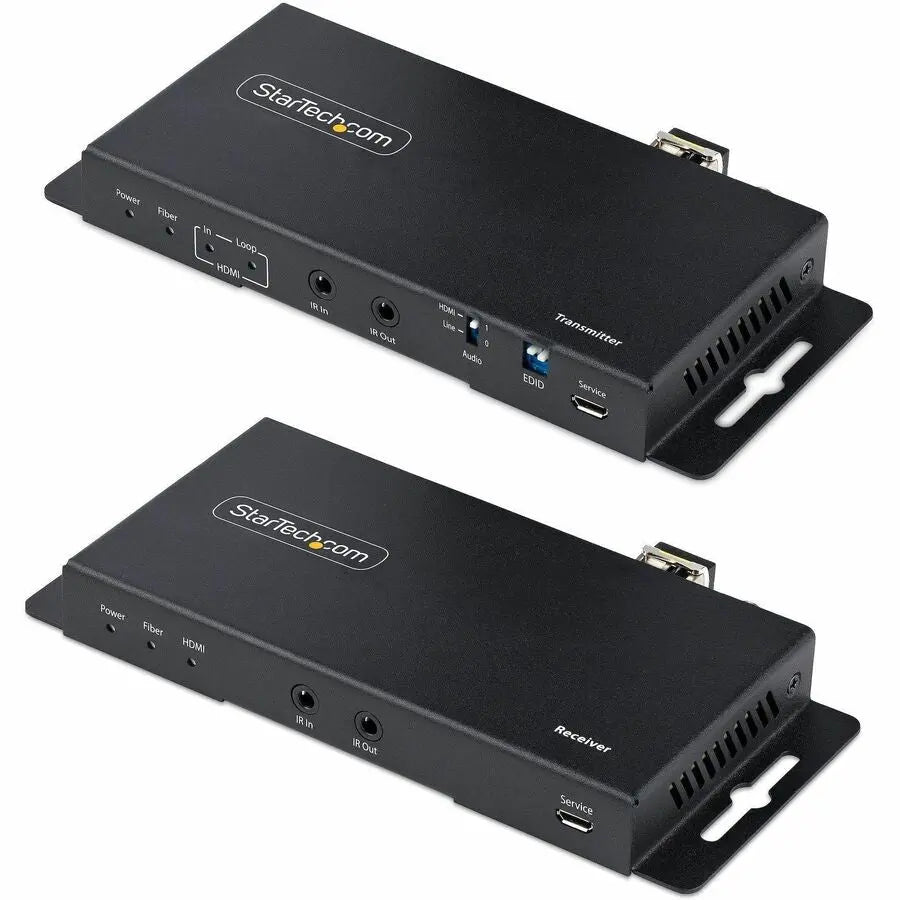 StarTech.com 4K HDMI Over Fiber Extender Kit - 60Hz 4K Signal Transmission up to 3300ft