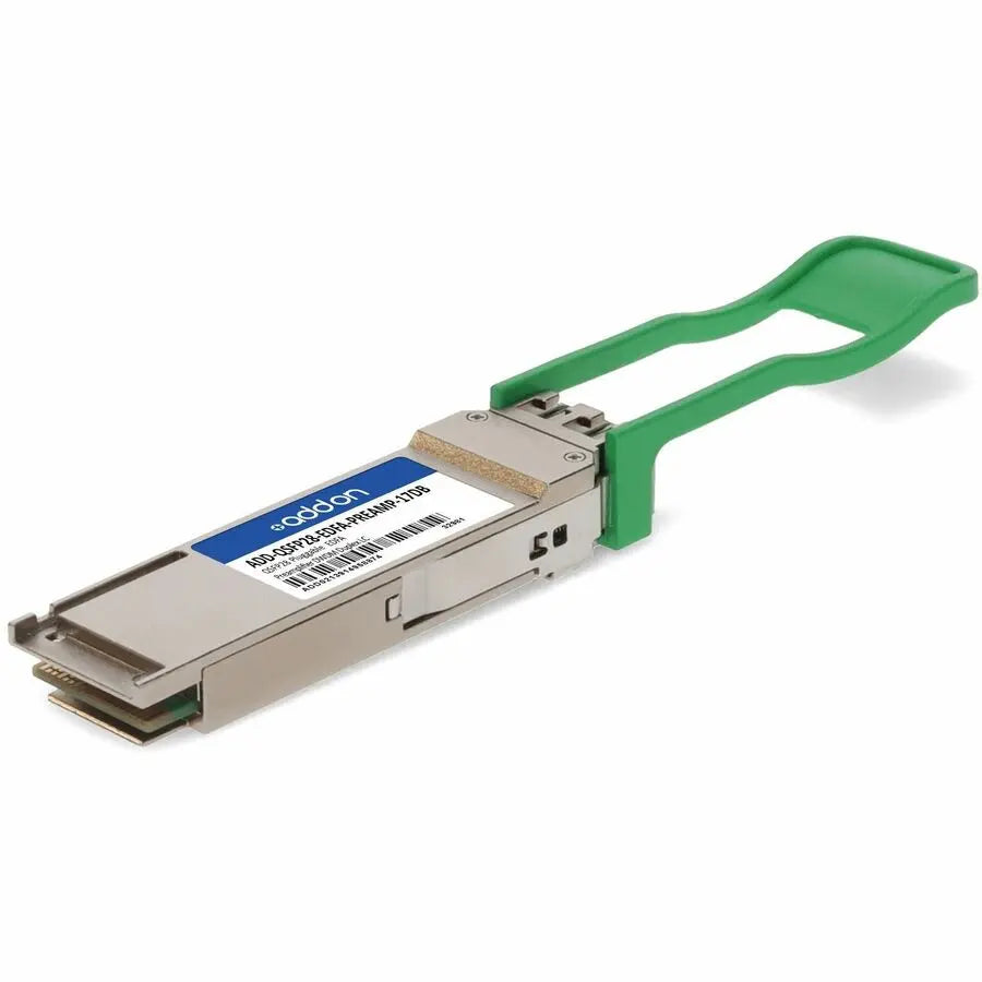 AddOn QSFP28 Module with EDFA Preamplifier – 17 dB Gain for High-Speed Optical Networks