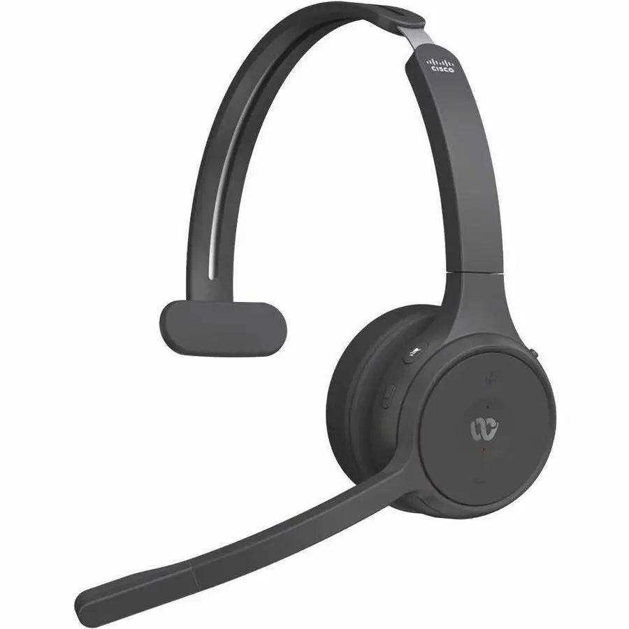 Cisco Single On-ear Headset with Charging Stand and Bluetooth 5.0 - Model HS-WL-721-BUNAS-C