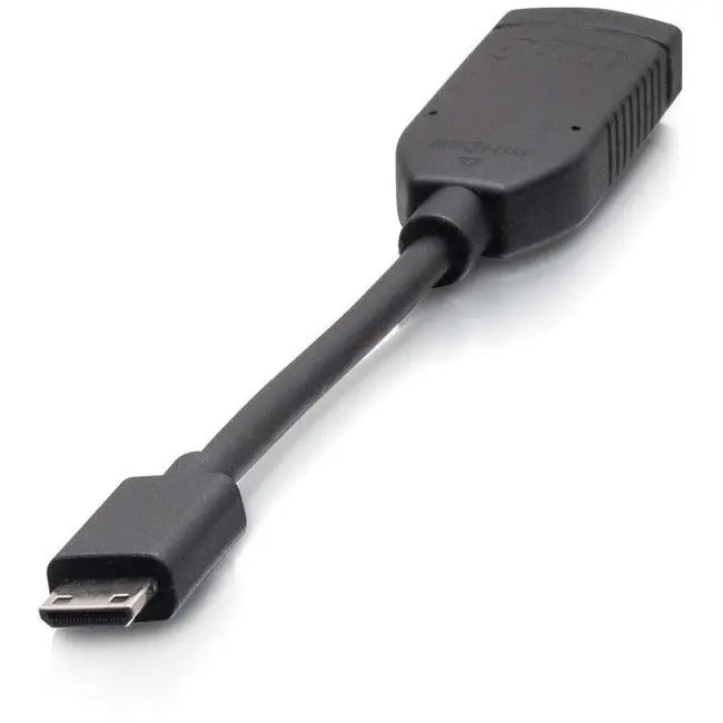 C2G Mini HDMI to HDMI Dongle Adapter Converter – M/F, Black