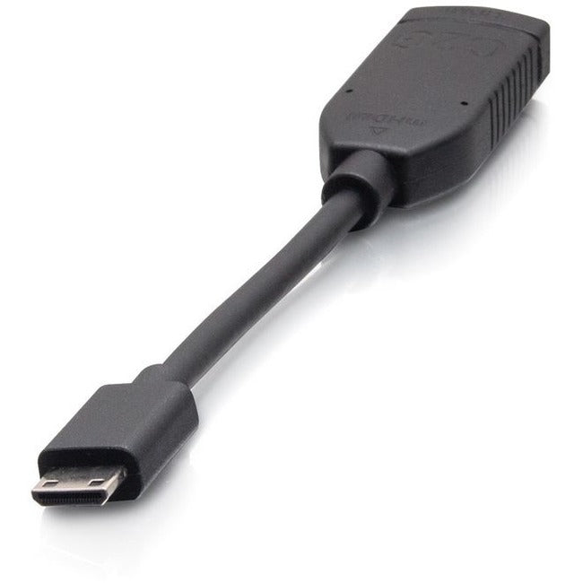 C2G Mini HDMI to HDMI Adapter Converter - Male to Female, Black