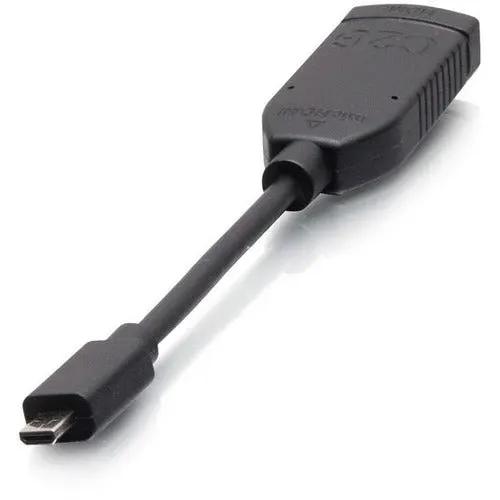 C2G Micro HDMI to HDMI Dongle Adapter Converter - Micro HDMI Male to HDMI Female