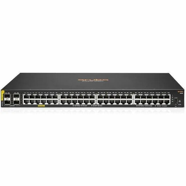 Hewlett Packard Enterprise R9Y04A CX 6100 Ethernet Switch - 48 Port Gigabit Managed Switch with PoE