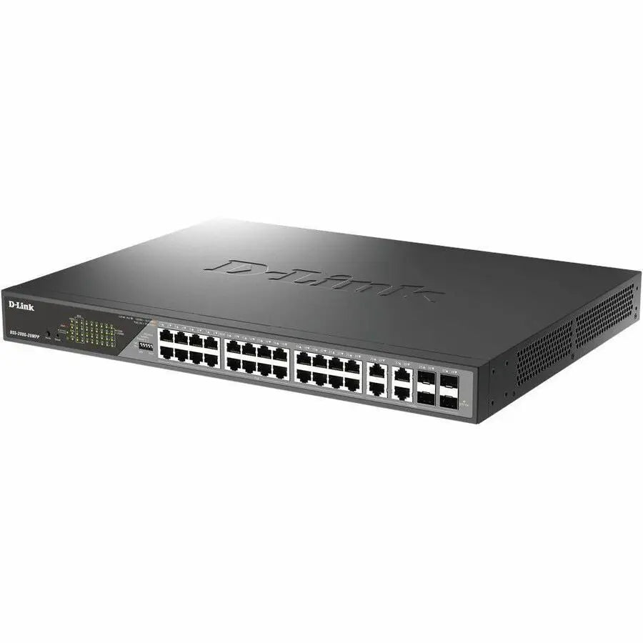 D-Link DSS-200G-28MPP 8-Port 10/100/1000 PoE Gigabit Ethernet Surveillance Switch