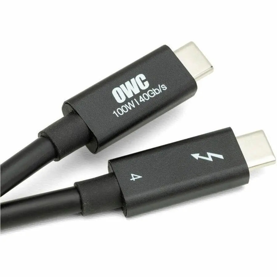OWC 2.0M (78") Thunderbolt 4 (USB-C) Cable for Mac, PC, and Devices - Black