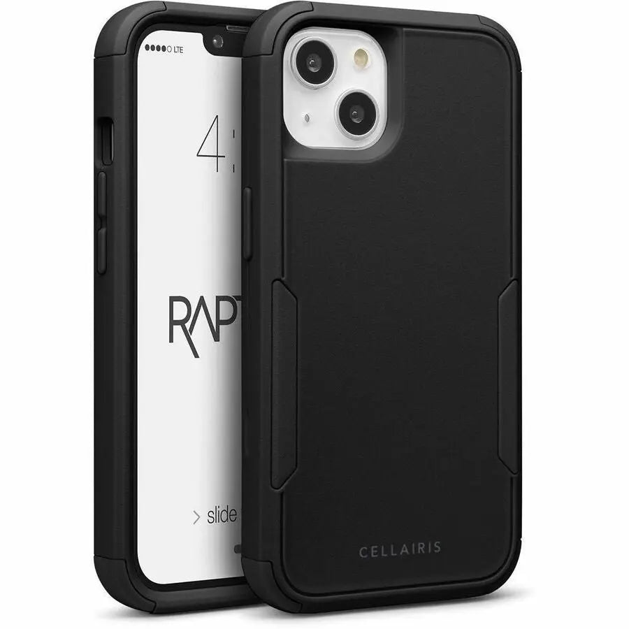 Cellairis Rapture V2 Protection Phone Case for iPhone 13 - Impact Resistant Polycarbonate Shell with Drop Protection and Raised Bezel