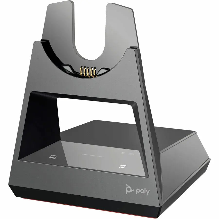 Poly Voyager 4200 UC Series Bluetooth Wireless Headset with Charging Stand and USB-C Cradle