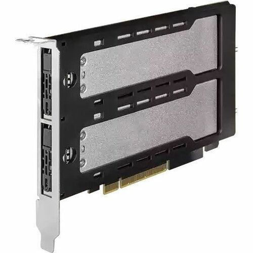 Icy Dock ToughArmor MB842MP-B Dual M.2 NVMe Drive Enclosure with PCIe 4.0 Support