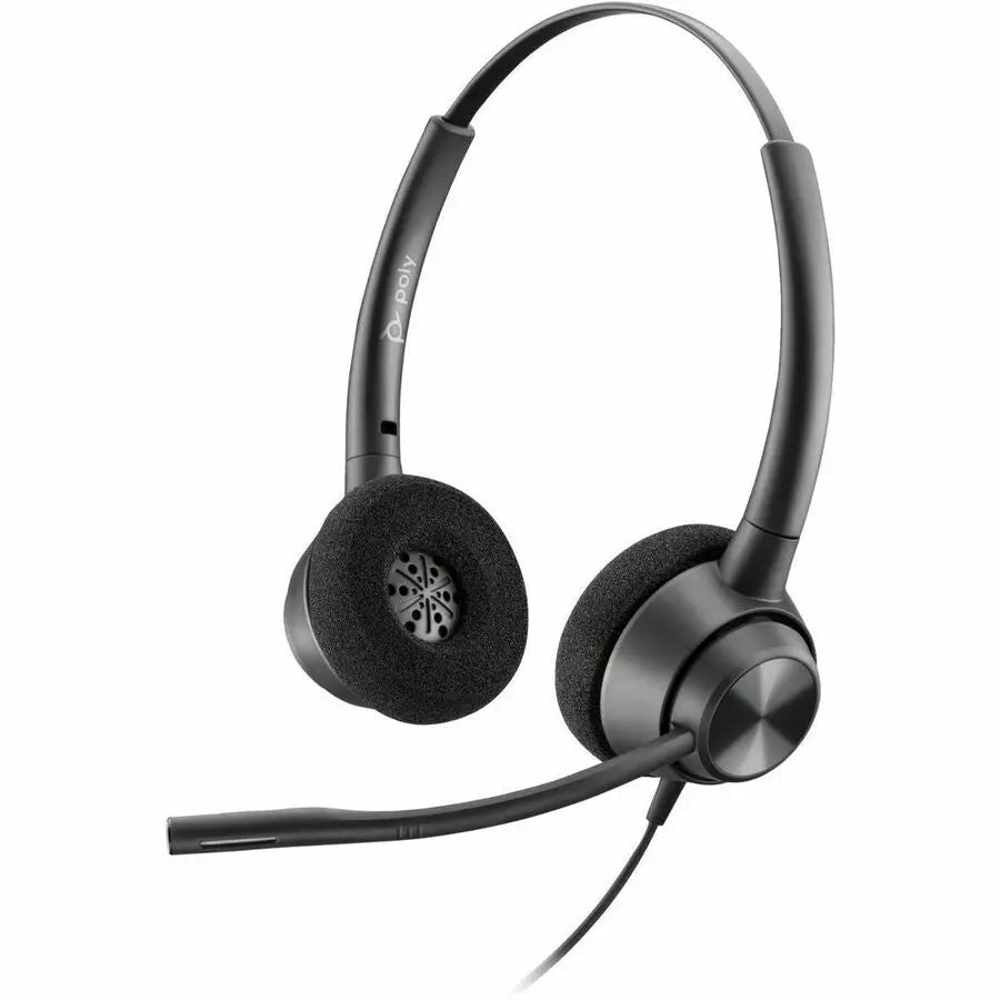 Poly EncorePro 320 Binaural Headset with Quick Disconnect – Office Office Communication