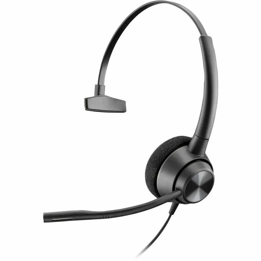 Poly EncorePro 310 Monoaural Headset with Quick Disconnect – Noise-Canceling Microphone, Comfortable On-Ear Design for Office Use