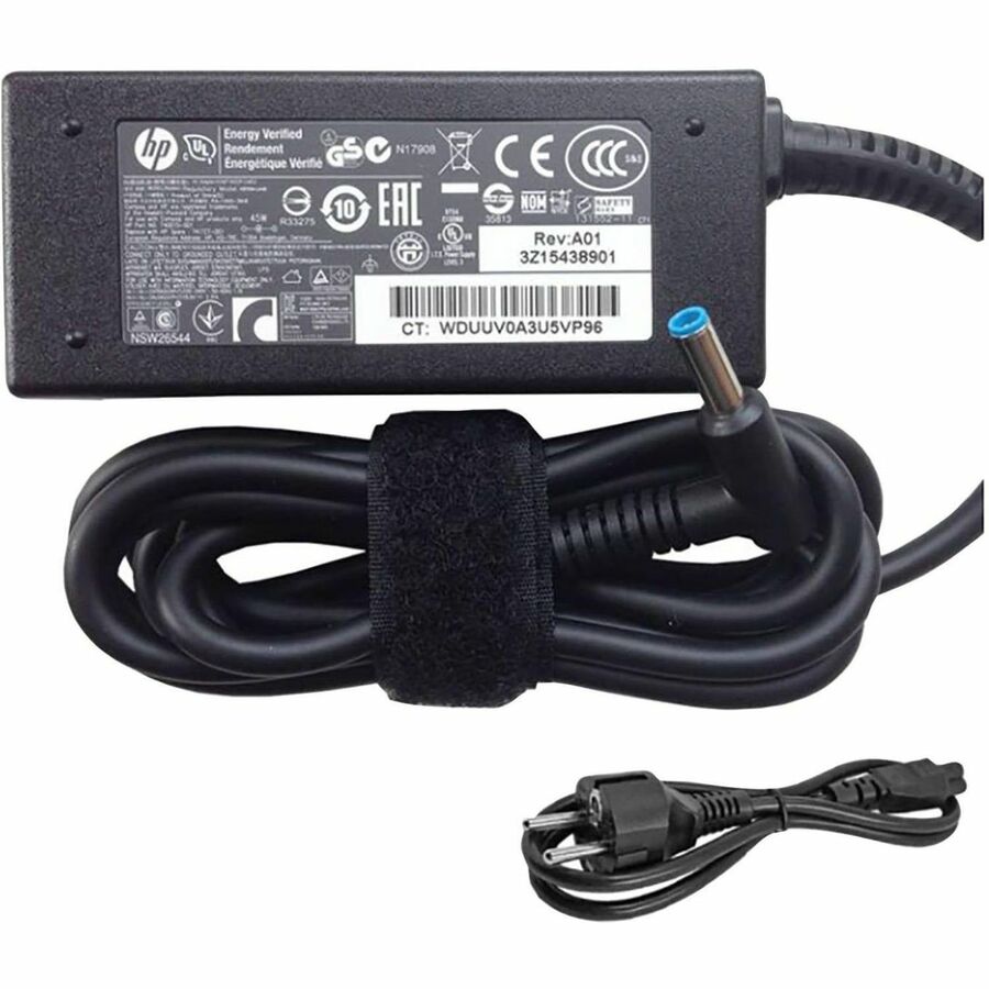 HPI SOURCING - NEW HP 45W Smart AC Adapter with 4.5mm and 7.4mm Connectors
