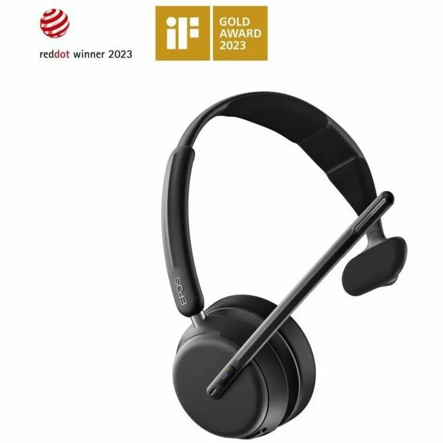 EPOS IMPACT 1030T Headset – Open Office Wireless Circumaural Headphones with Noise Cancellation and Industry-Leading Voice Pickup