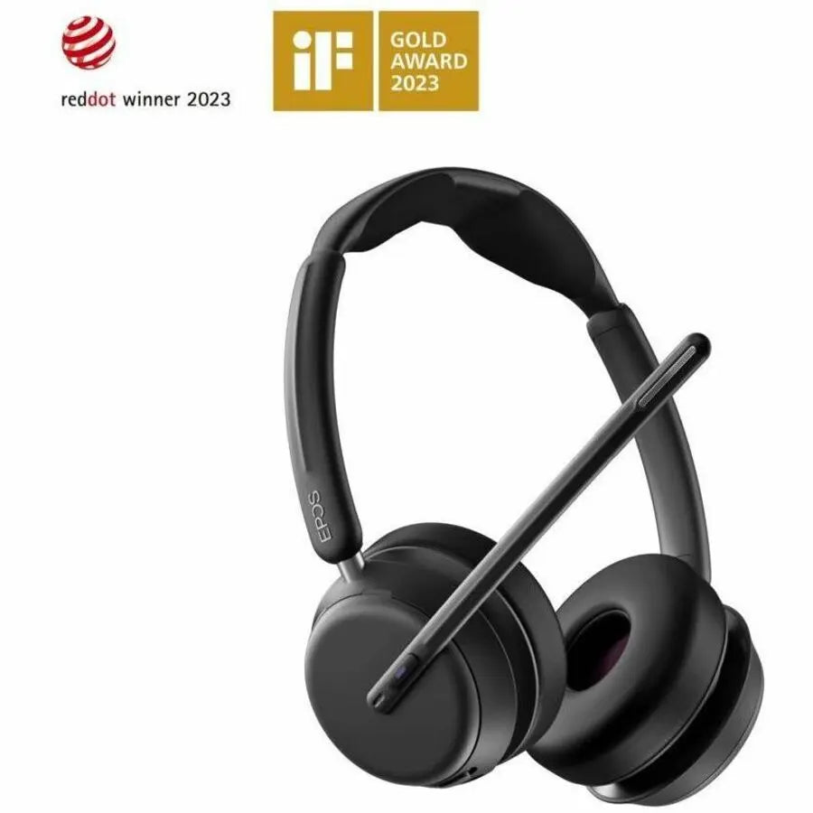 EPOS Impact 1060T Wireless Circumaural Headset for PC - Noise Isolation & 98 ft Range