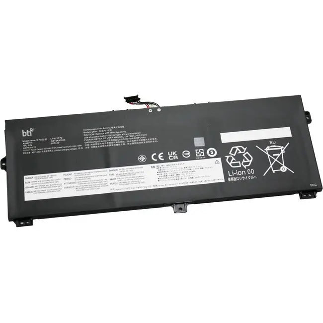 BTI Battery for Lenovo Yoga X390 Series - 51Wh, 4420mAh, 11.55V Rechargeable Laptop Battery