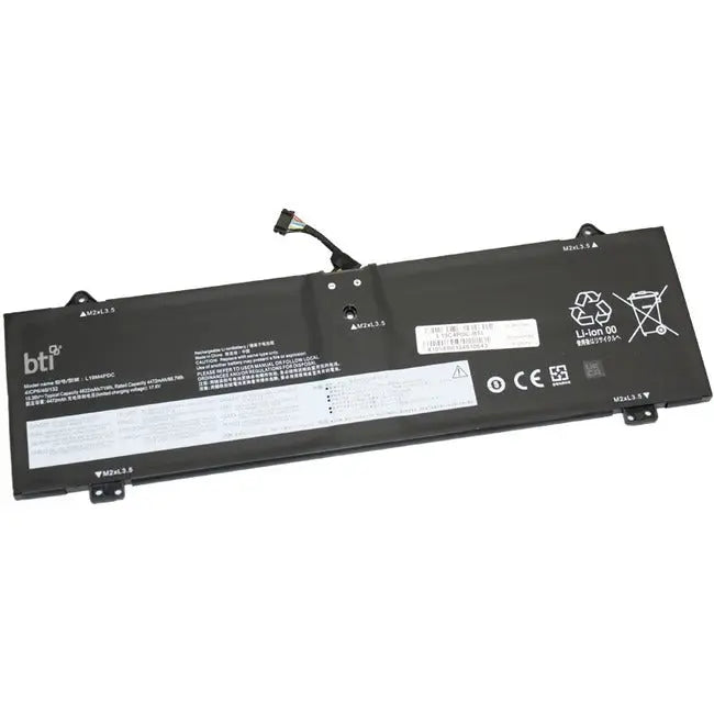 BTI Lenovo Yoga Notebook Battery L19C4PDC-BTI – 71Wh Rechargeable Lithium-ion Replacement