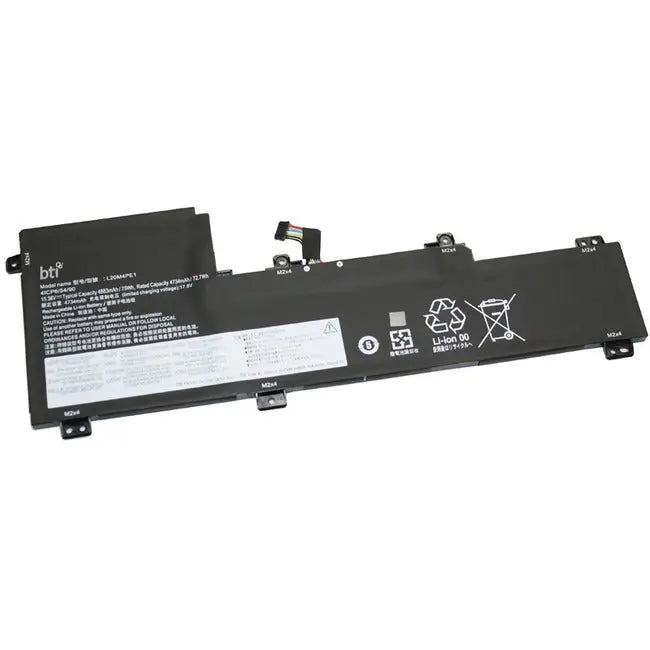 BTI L20M4PE1 Battery for Lenovo Notebooks – 75Wh, 4880mAh Rechargeable Power Pack
